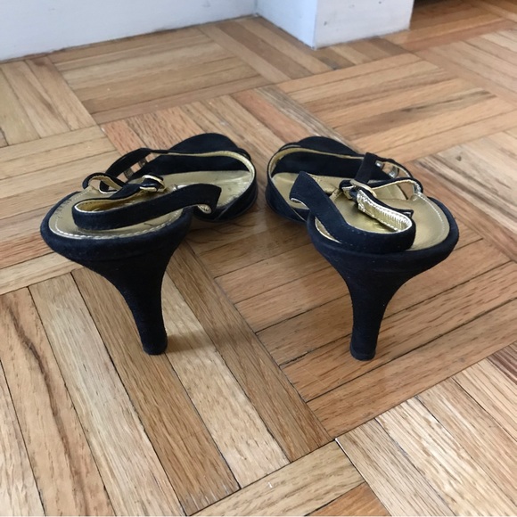 J. Crew Nicolette Heels in Black Suede - Picture 5 of 16